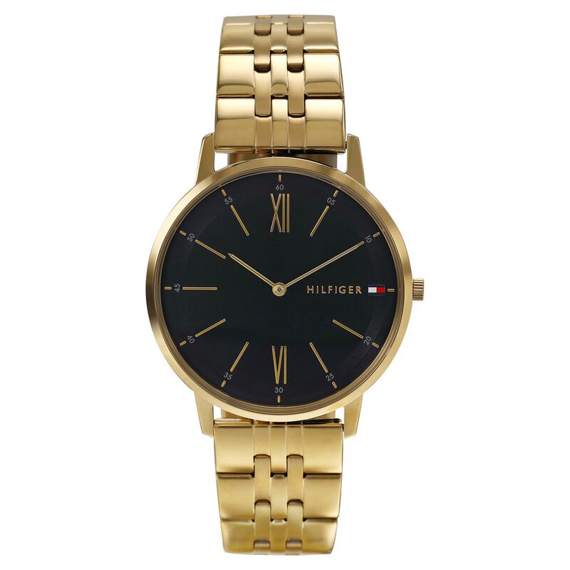 Tommy Hilfiger Quartz Analog Blue Dial Stainless Steel Strap Watch for Men