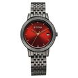 Titan Titan Karishma Quartz Analog Red Dial Two Toned Stainless Steel Strap Watch For Women