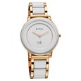 Titan Edge Melange Quartz Analog White Dial Pink Steel & Ceramic Strap Watch For Women - image number 1