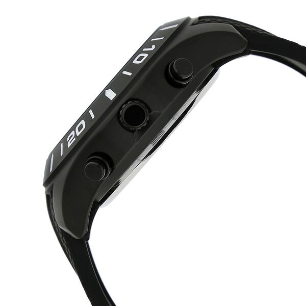 Fastrack Quartz Analog Digital Black Dial Silicone Strap Watch for Guys - image number 2