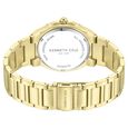 Kenneth Cole Quartz Analog Golden Dial Stainless Steel Strap Watch For Men - image number 4