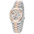 Kenneth Cole Mechanical Hand Wound Analog Mechanical Rose Gold Dial With Two Toned Stainless Steel Strap Watch For Women - image number 1