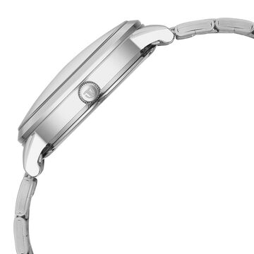 Titan Elegance Analog with Date by Hand and Dark Grey Dial Stainless Steel Strap Watch for Men