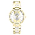Kenneth Cole Quartz Analog Silver Dial Golden Colour Ceramic Strap Watch For Women - image number 0