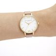 Olivia Burton Quartz Analog White Dial Leather Strap Watch for Women - image number 3