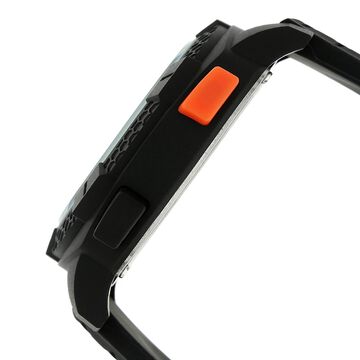 SF Carbon Series Digital Dial Unisex Watch With Plastic Strap