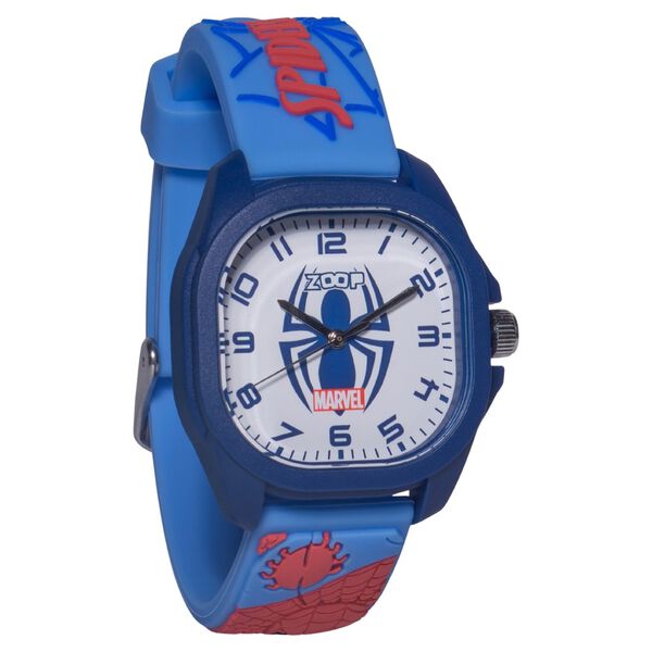 Zoop Marvel Analog Watch with White Spiderman Dial & Blue Strap for Boys Kids, from House of Titan - image number 2