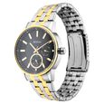 Titan Regalia Opulent Multifunction Black Round Dial Two Toned Stainless Steel Strap Watch For Men - image number 2