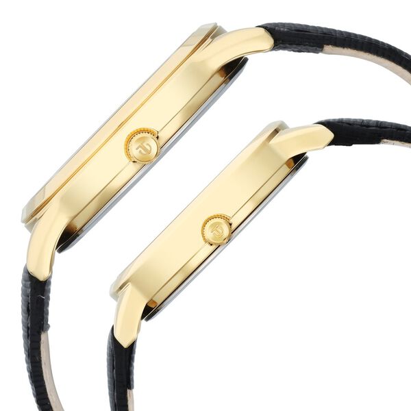 Titan Bandhan Anthracite Dial Analog Leather Strap watch for Couple - image number 3