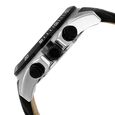 Titan Quartz Analog Black Dial Leather Strap Watch for Men - image number 2