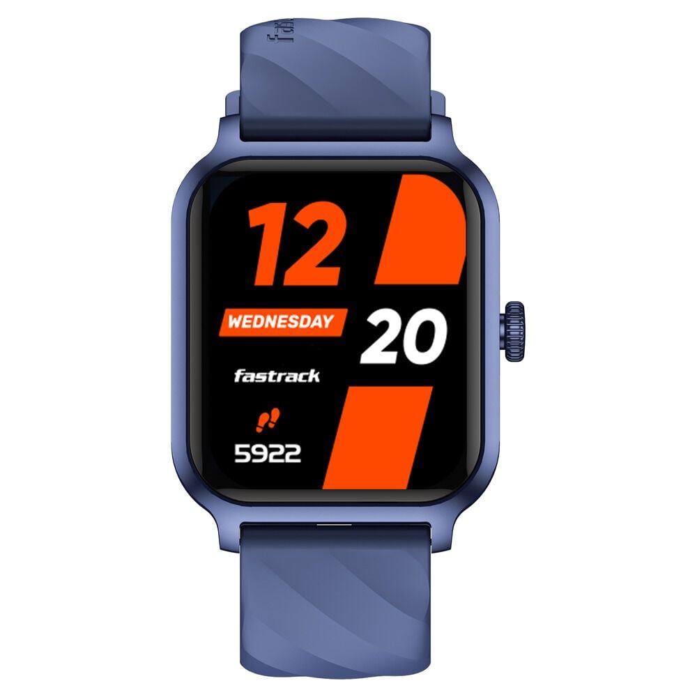 Fastrack Rave FX2 with 4.64 cm UltraVU HD Display, SingleSync BT Calling, Functional Crown with Blue Strap-picture-18