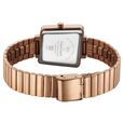 Vyb Striker By Fastrack Quartz Analog Purple Dial Rose Gold Metal Strap Watch For Girls - image number 6