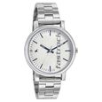 Fastrack Fundamentals Quartz Analog Grey Dial Stainless Steel Strap Watch for Girls
