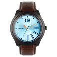 Fastrack Road Trip Quartz Analog Blue Dial Leather Strap Watch for Guys - image number 0