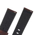 20 mm Brown Genuine Leather Straps for Men - image number 4