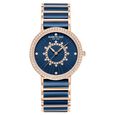 Kenneth Cole Quartz Analog Blue Dial Blue Stainless Steel & Ceramic Strap Watch For Women - image number 0