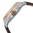 Titan Automatic Black Dial Leather Strap Watch for Men - image number 2