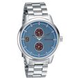 Sonata Quartz Analog Blue Dial Metal Strap Watch for Men - image number 0