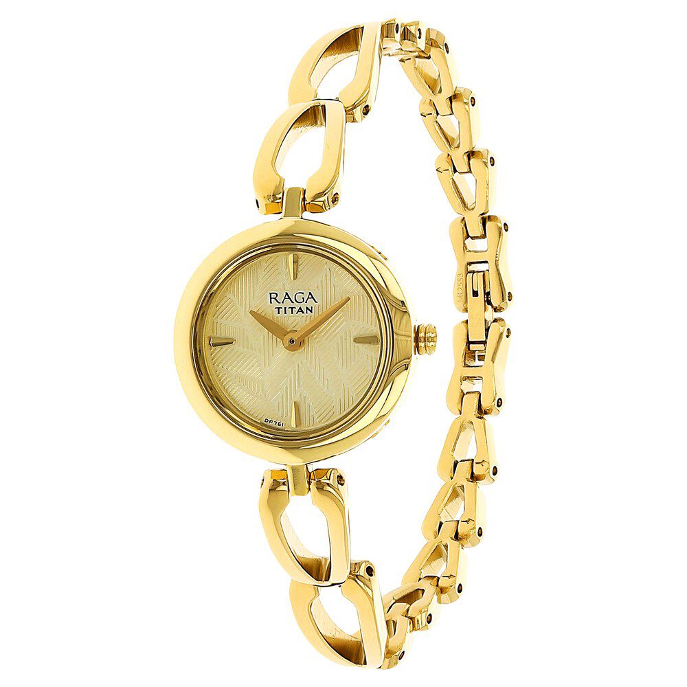 Titan raga ne2455ym03 women's discount watches