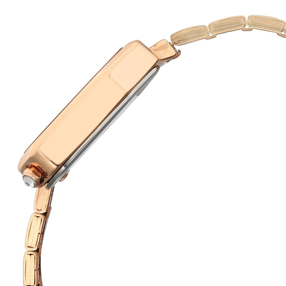 Buy Online Fastrack Wild Quartz Analog Silver Dial Rose Gold