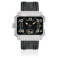 Fastrack Quartz Analog Black Dial Leather Strap Watch for Guys - image number 0