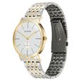 Titan Elegance Analog with Small Second and White Dial Stainless Steel Two Toned Strap Watch for Men - image number 2