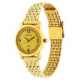 Sonata Quartz Analog Champagne Dial Stainless Steel Strap Watch for Women - image number 1