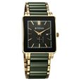 Titan Regalia Shaped Ceramic Quartz Analog with Date Green Dial Steel & Ceramic Strap Watch For Men - image number 1