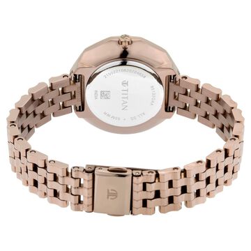Titan Animalia Multicoloured Dial Quartz Analog Stainless Steel Strap Watch for Women