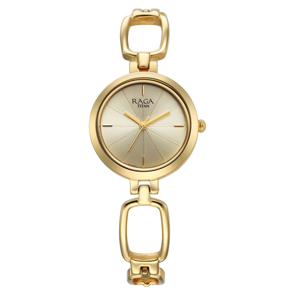 Buy Titan Raga Chic Analog Mother of Pearl Dial Watch for Women 2659WM01  online