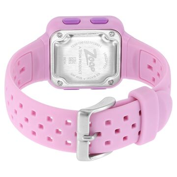 Zoop Digital Watch with Pink Dial & Pink Strap for Girls Kids, from House of Titan