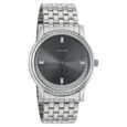 Sonata Quartz Analog Black Dial Stainless Steel Strap Watch for Men