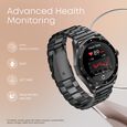 Fastrack Radiant FX1 Luxury Metal Smartwatch with 3.6 cm AMOLED Display, SingleSync BT Calling, Functional Crown - Steel - image number 5