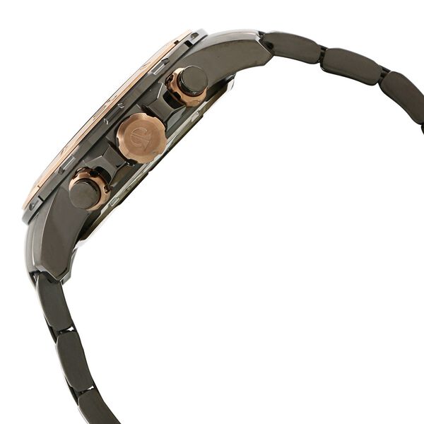 Titan Octane Quartz Chronograph Black Dial Stainless Steel Strap Watch for Men - image number 2