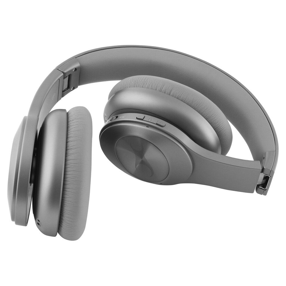 Reflex Tunes Over The Head Active Noise Cancelling ANC Headphones Grey