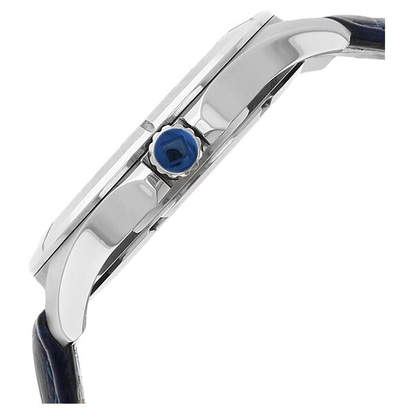 Xylys Swiss Analog Blue Leather Strap and Blue Dial Watch For Men - image number 2