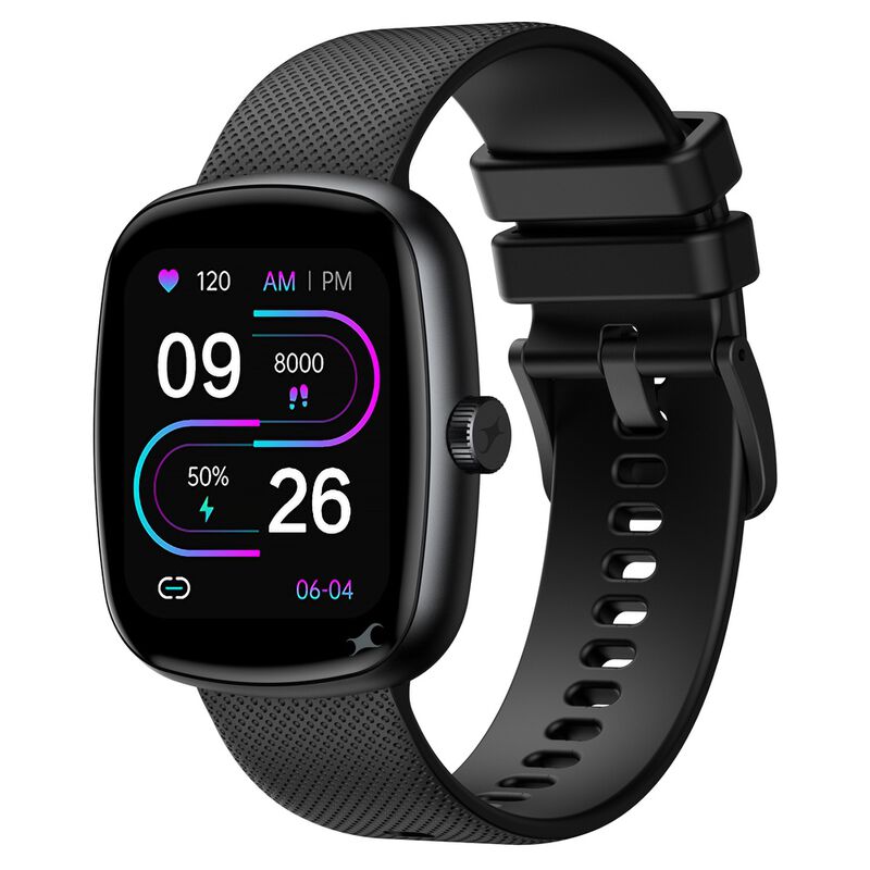 Fastrack Jupiter S3 Smartwatch with 1.83" TFT 2.5D Display, Push Button & Rotary Crown,BT Calling, SpO2 & Sleep Tracking