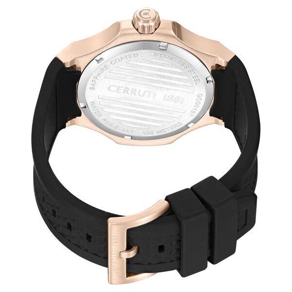 Cerruti 1881 Quartz Multifunction Brown Dial Stainless Steel Strap Watch for Men - image number 2
