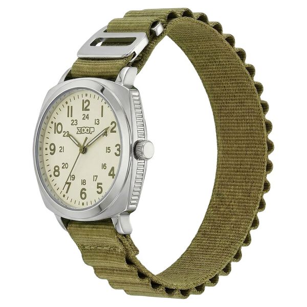 Zoop Metal Analog Watch with Olive Green Alpine Strap for Boys Girls Kids from House of Titan - image number 5