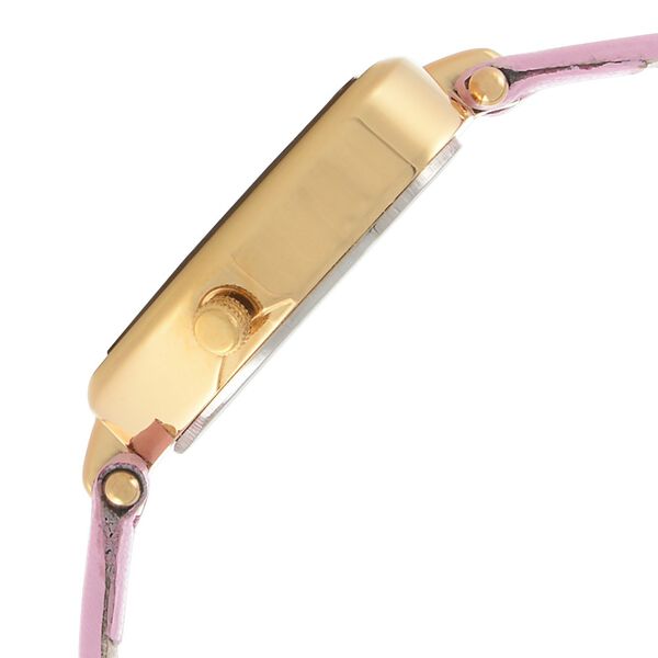 Sonata Quartz Analog Pink Dial Leather Strap Watch for Women - image number 2