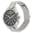 Tommy Hilfiger Quartz Multifunction Black Dial Metal Strap Watch for Men - image number 1