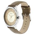 Titan Men's Urban Edge Lustrous Gold Dial Leather Watch - image number 2