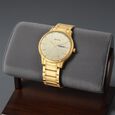 Titan Lagan Yellow Dial Analog with Day and Date Metal Strap Watch for Men - image number 0