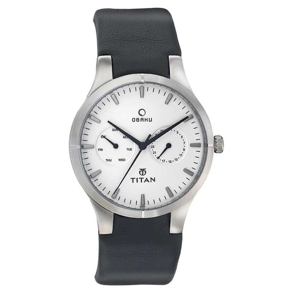 Titan Quartz Analog White Dial Watch for Men - image number 0
