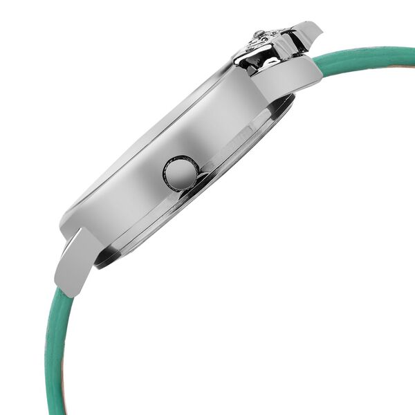 Zoop By Titan Disney Princess Quartz Analog Silver Dial Leather Strap Watch For Kids - image number 3