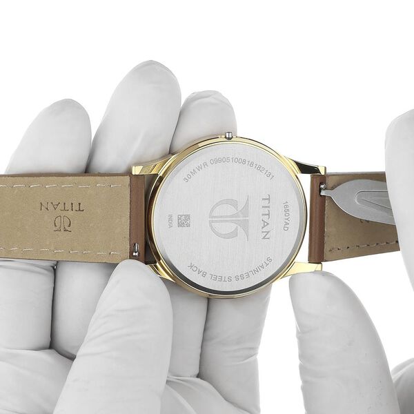 22 mm Genuine Leather Straps for Men - image number 5