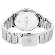 Titan Minimals Quartz Analog with Date Black Dial Silver Metal Strap Watch For Men - image number 4