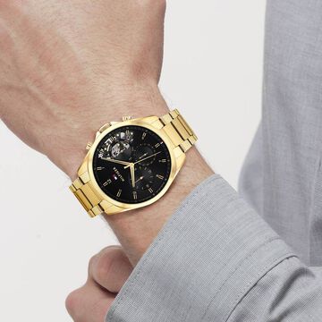 Tommy Hilfiger Quartz Multifunction Black Dial Watch for Men