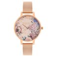 Olivia Burton Quartz Analog Multicoloured Dial Stainless Steel Strap Watch for Women - image number 0