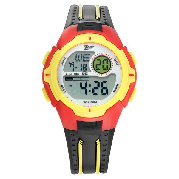 Zoop By Titan Digital Dial PU Strap Watch for Kids - image number 0